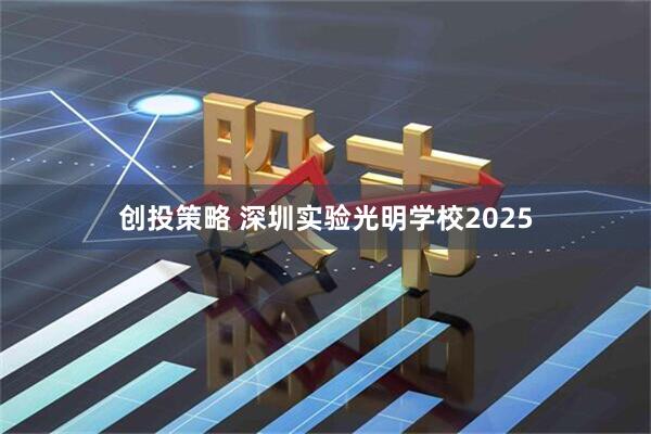 创投策略 深圳实验光明学校2025